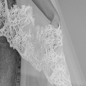 Lace Trim Veils
