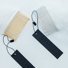 FRANC. single tier veil, fully ruched, plain tulle.