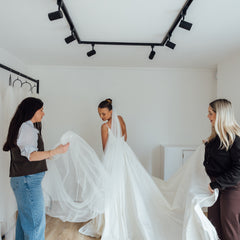 DAPHNE. single tier veil, sparkle detail.